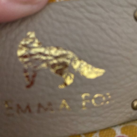 GUC~Emma Fox Large "Mushroom" foldover satchel - Picture 8 of 16